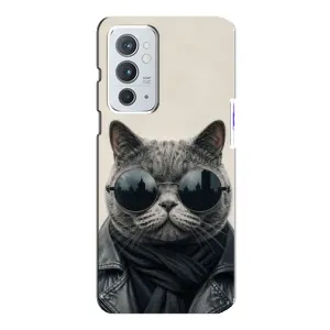 Чехол на тематику: Коты для OnePlus 9RT (Модный кот)