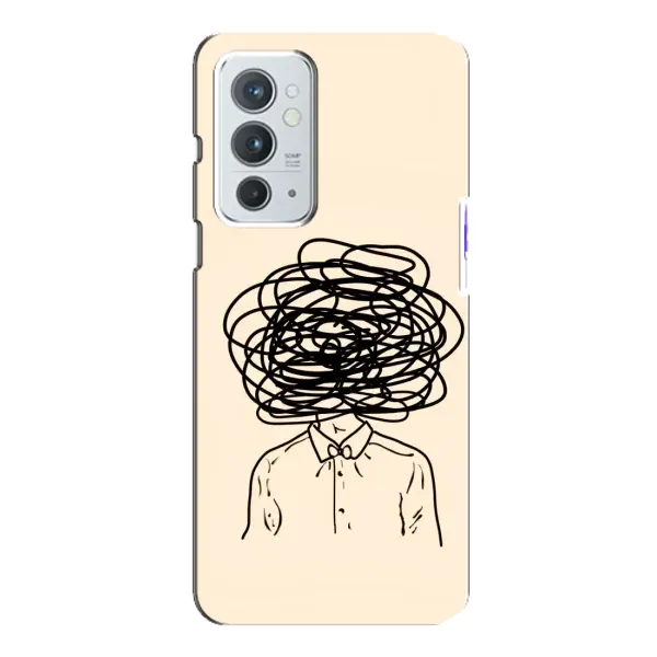 Чехол с рисунком «Мысли» для OnePlus 9RT