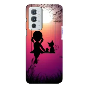 Чехол с рисунком «На качели» для OnePlus 9RT