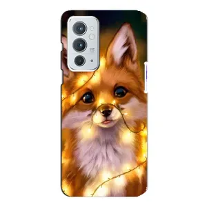 Чехол с Лисичкой для OnePlus 9RT (Новогодний лисенок)