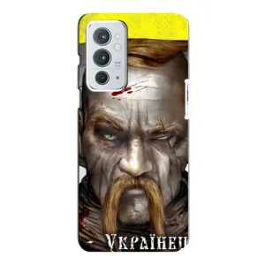 Чехол с картинкой (Патриотический КОЗАК) на OnePlus 9RT (Одноглазый Козак)