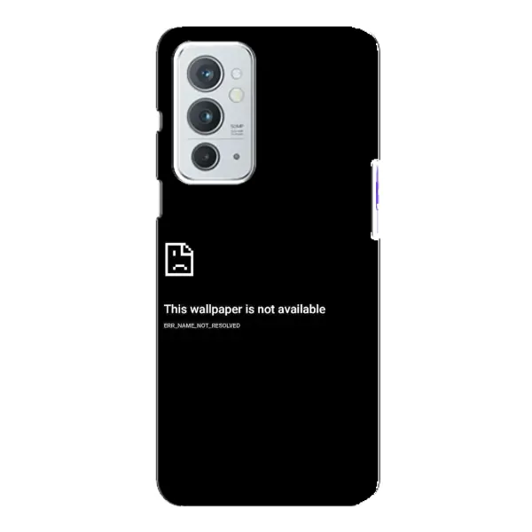 Чохол з малюнком «Помилка» для OnePlus 9RT Чохол з малюнком «Помилка» для OnePlus 9RT