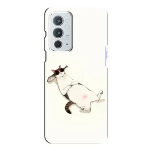 Чехол на тематику: Коты для OnePlus 9RT (Отдых)