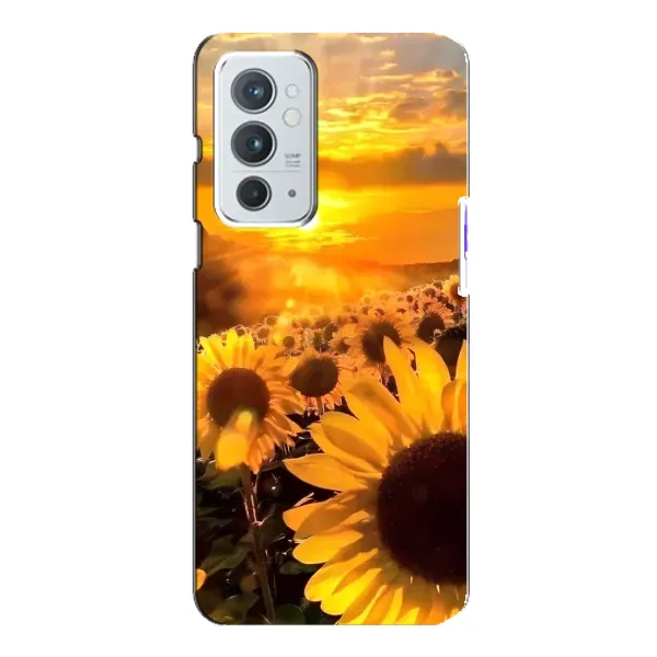 Чехол с рисунком «поле подсолнухов» для OnePlus 9RT