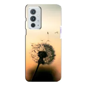 Силіконовий Чохол з кульбабками на OnePlus 9RT (Роздмухана кульбабка)