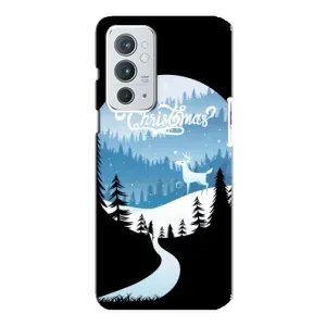 Силіконовий бампер на різдво для OnePlus 9RT (Різдвяний Олень)