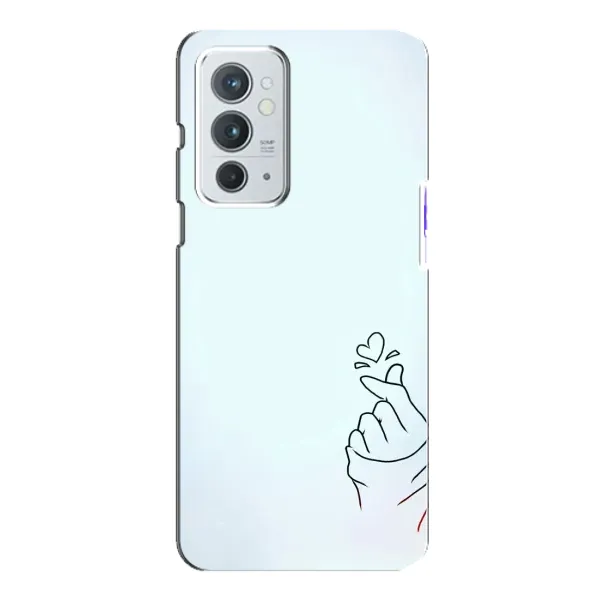 Чехол с рисунком «Сердце на голубом» для OnePlus 9RT