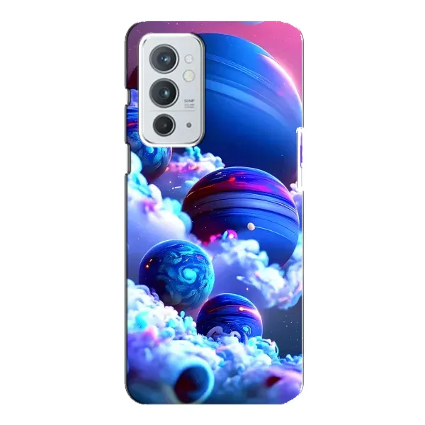 Чехол с рисунком «Синие планеты» для OnePlus 9RT Чехол с рисунком «Синие планеты» для OnePlus 9RT
