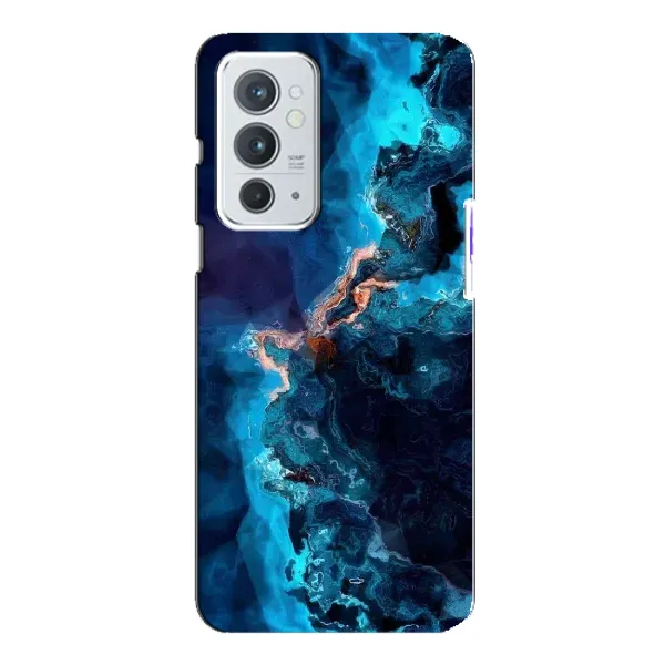 Чехол с рисунком «Синий мрамор» для OnePlus 9RT Чехол с рисунком «Синий мрамор» для OnePlus 9RT