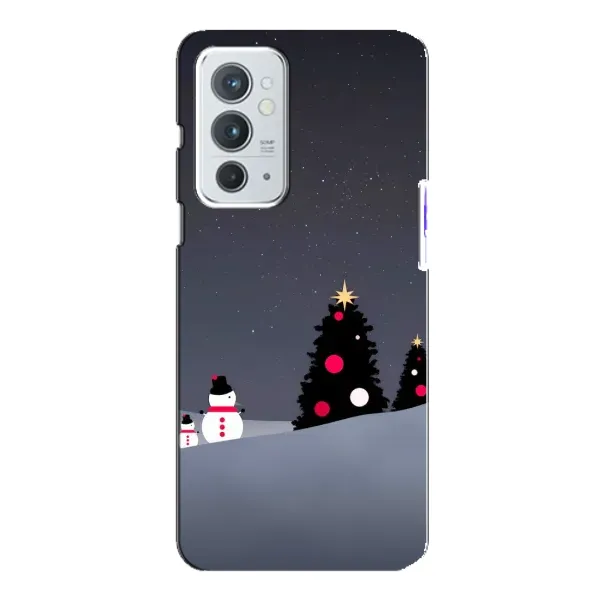 Чехол с рисунком «Снеговички» для OnePlus 9RT Чехол с рисунком «Снеговички» для OnePlus 9RT