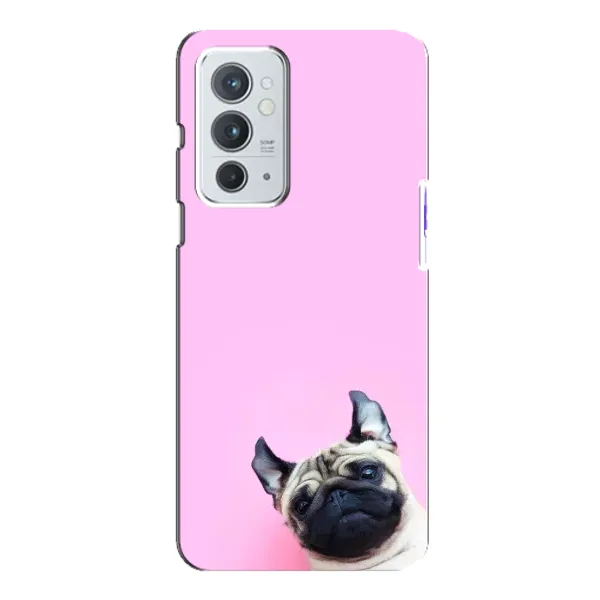 Чехол с рисунком «Собака на розовом» для OnePlus 9RT Чехол с рисунком «Собака на розовом» для OnePlus 9RT