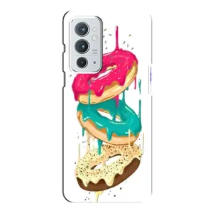 Чехол с изображением вкусной еды для OnePlus 9RT (Сочные пончики)