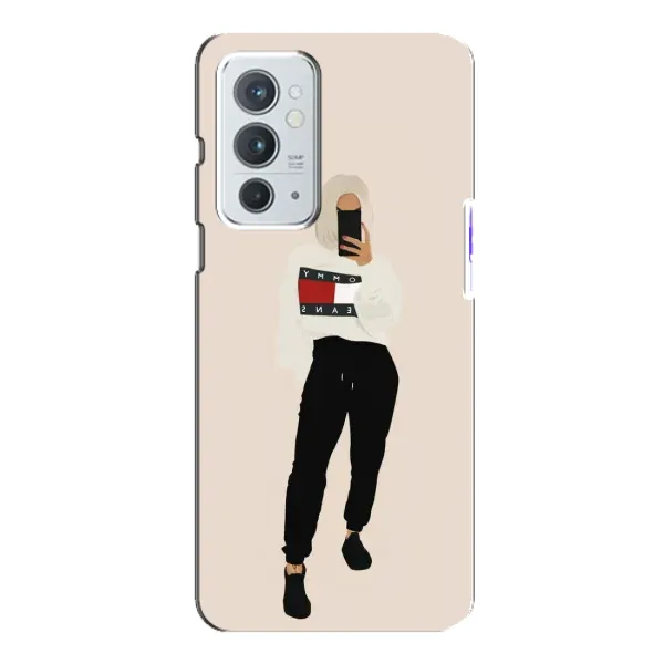 Чехол с рисунком «Стильная» для OnePlus 9RT