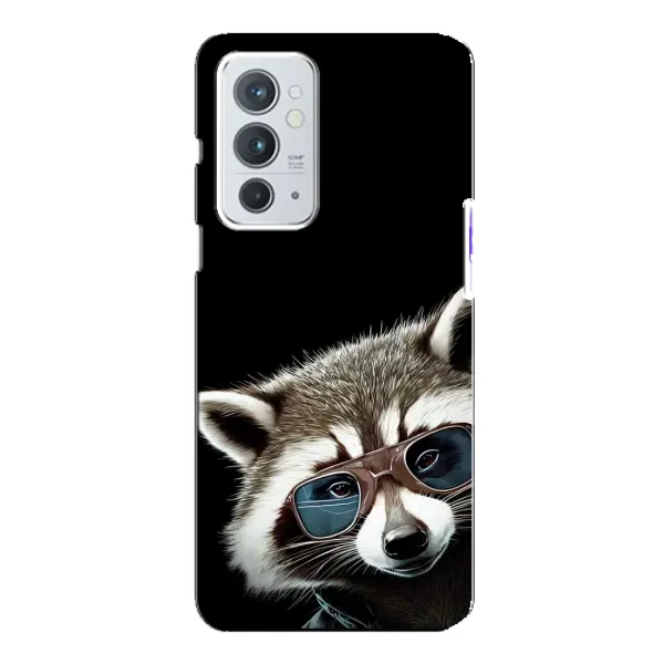 Чехол с рисунком «Стильный Енот» для OnePlus 9RT Чехол с рисунком «Стильный Енот» для OnePlus 9RT