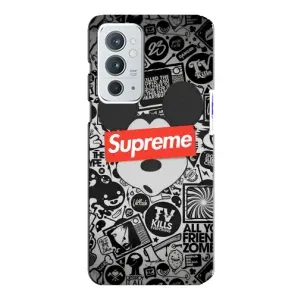 Чехол с Брендами одежды на ВанПлас 9рт (Supreme Маус)