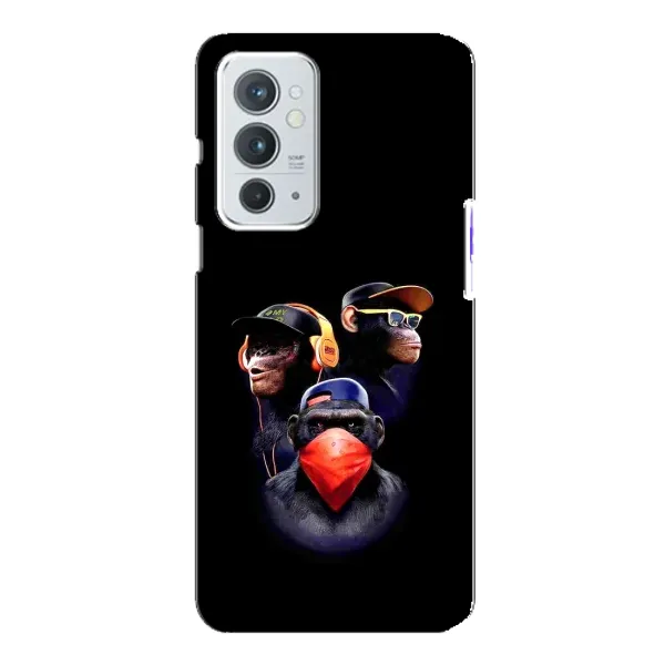 Чехол с рисунком «Три обезьяны» для OnePlus 9RT Чехол с рисунком «Три обезьяны» для OnePlus 9RT