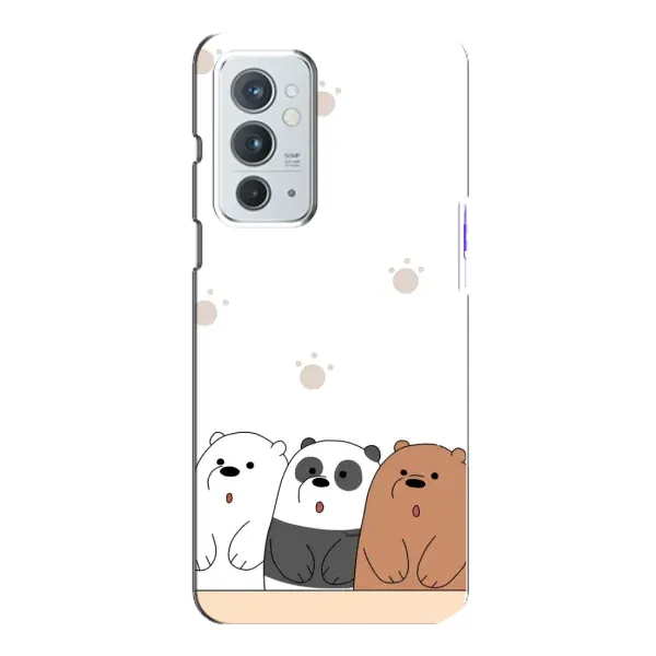 Чехол с рисунком «Удивленные медвеженки» для OnePlus 9RT Чехол с рисунком «Удивленные медвеженки» для OnePlus 9RT