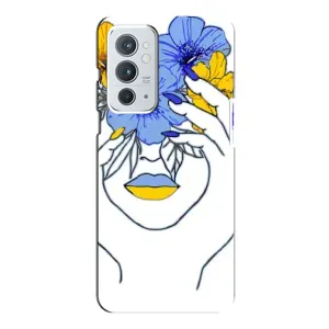 Чехол на OnePlus 9RT Украинский дизайн (Украинка на всю голову)
