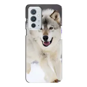 Чехол с Волком на OnePlus 9RT (Волк на снегу)