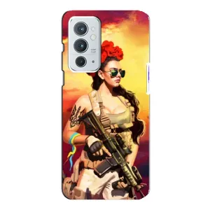 ЗСУ Чехлы (TPU) для OnePlus 9RT (Женщина солдат)