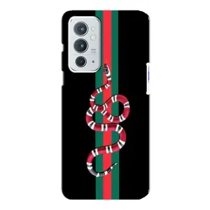 Чехлы Бренд GUCCI для OnePlus 9RT (Змей Гуччи)