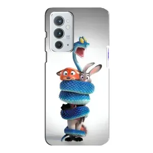 Силиконовый чехол с принтом Зоотрополіс для OnePlus 9RT (Змея Зоо)