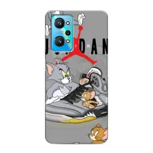 Силиконовый Чехол Nike Air Jordan на Реалми GT Нео 2 (Air Jordan)