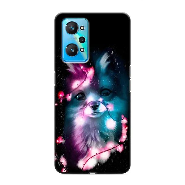 Чехол с рисунком «Черная Лиса» для Realme GT Neo 2 Чехол с рисунком «Черная Лиса» для Realme GT Neo 2