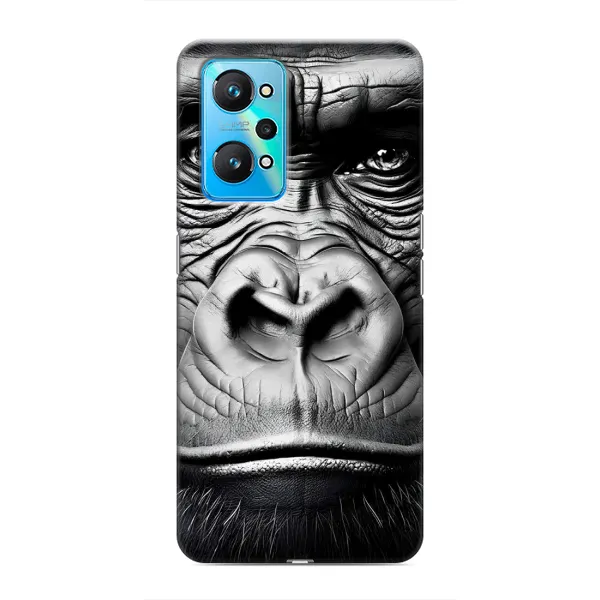 Чехол с рисунком «Черная обезьяна» для Realme GT Neo 2