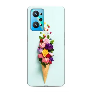 Чохли з тематикою "КВІТИ" на Realme GT Neo 2 (Квітка-морозиво)