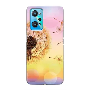 Силіконовий Чохол з кульбабками на Realme GT Neo 2 (Квітка-кульбаба)