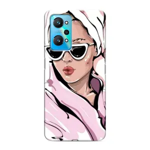 Чохол з картинкою Модні Дівчата Realme GT Neo 2 (Дівчина в халаті)