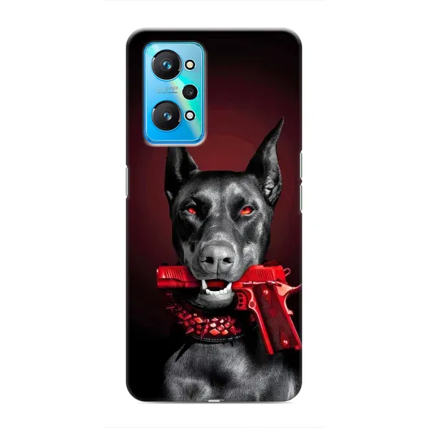 Чехол с рисунком «Доберман злой» для Realme GT Neo 2 Чехол с рисунком «Доберман злой» для Realme GT Neo 2