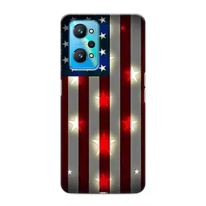 Чехол Флаг USA для Realme GT Neo 2 (Флаг США 2)