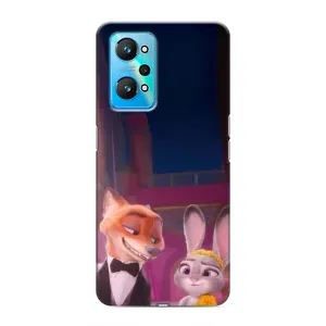 Силиконовый чехол с принтом Зоотрополіс для Realme GT Neo 2 (Главные герои)
