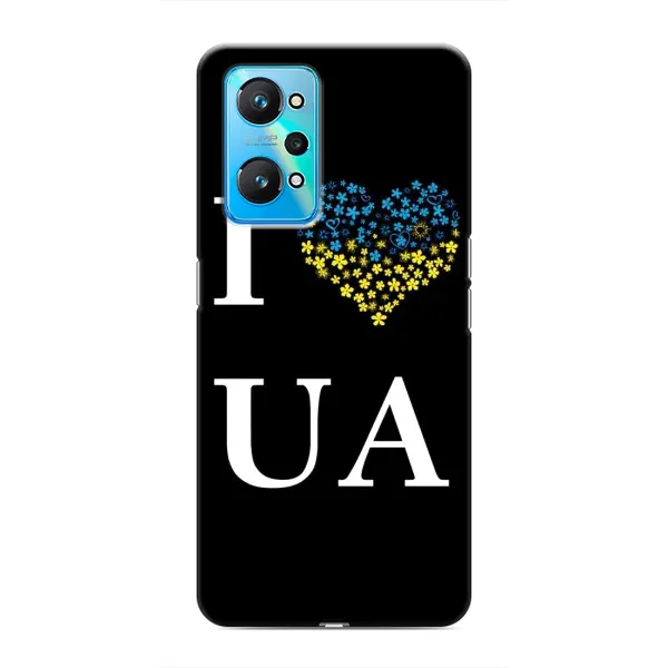 Чехол с рисунком «I Love UA» для Realme GT Neo 2 Чехол с рисунком «I Love UA» для Realme GT Neo 2