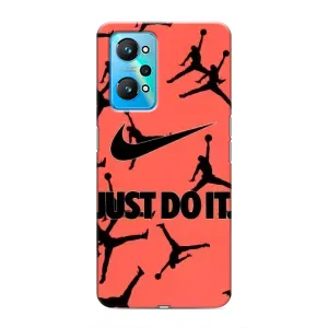 Силиконовый Чехол Nike Air Jordan на Реалми GT Нео 2 (Just Do It)