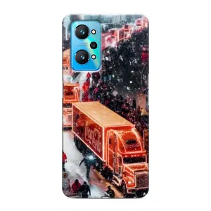 Чехлы на Новый Год Realme GT Neo 2 (Кока Кола)