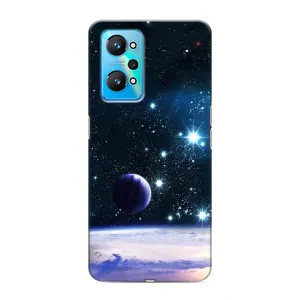 Чохол (ТПУ) з планетами на Realme GT Neo 2 (Космічний вид)