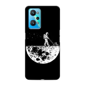 Силіконовый Чохол з принтом "Космонавти" на Realme GT Neo 2 (Космонавт)