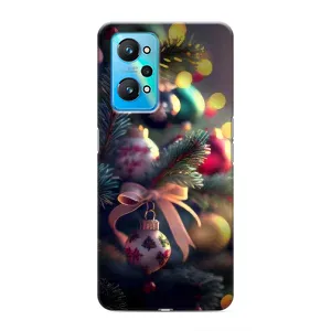 Чехлы на Новый Год Realme GT Neo 2 (Красивая елочка)