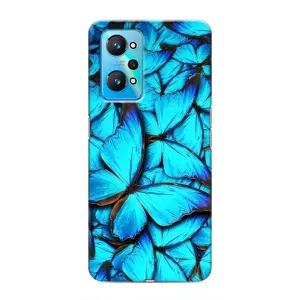 Силиконовый бампер с картинкой животных для Realme GT Neo 2 (Крылья бабочек)
