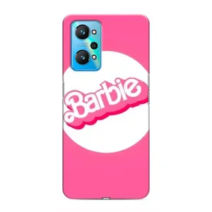Силиконовый Чехол Барби Фильм на Realme GT Neo 2 (Лого Барби)