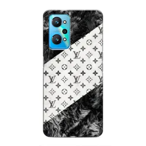Чехол Стиль Louis Vuitton на Realme GT Neo 2 (LV на белом)