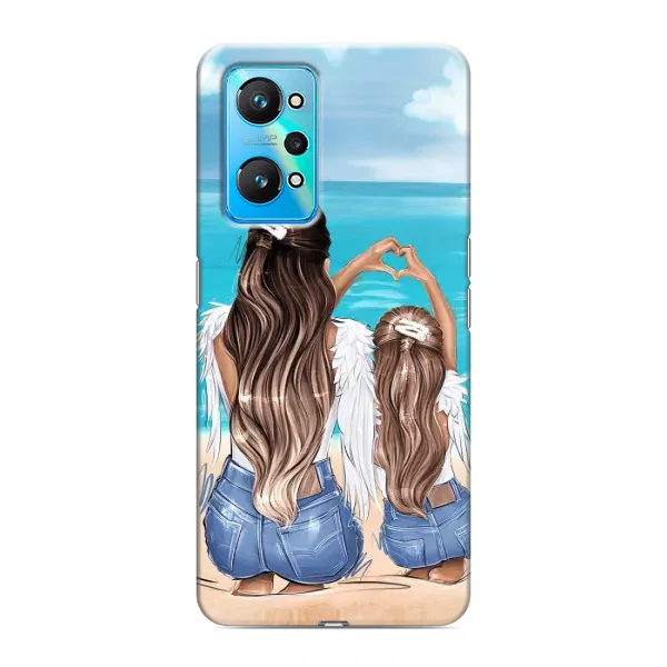 Чехол с рисунком «Мама и дочь» для Realme GT Neo 2 Чехол с рисунком «Мама и дочь» для Realme GT Neo 2