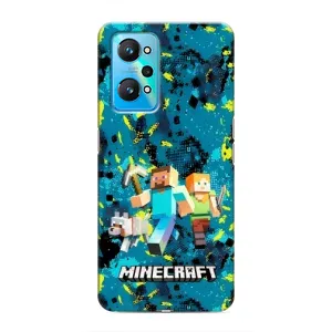 Чохли для Realme GT Neo 2 (Персонажі МайнКрафт) (Майнкрафт)