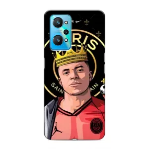 Чехол (TPU) с Футболистом на Realme GT Neo 2 (Mbappe King)