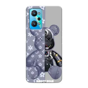 Силиконовый чехол для Realme GT Neo 2 (Медведь Louis Vuitton)