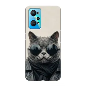 Чехол на тематику: Коты для Realme GT Neo 2 (Модный кот)