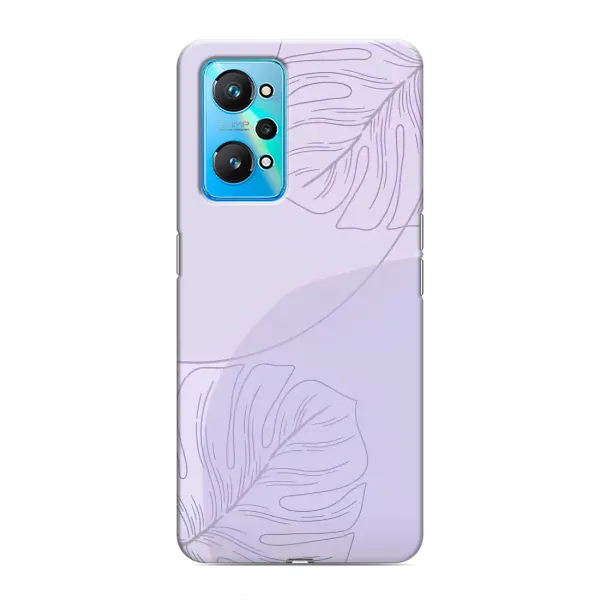 Чехол с рисунком «Монстера фиолетовая» для Realme GT Neo 2 Чехол с рисунком «Монстера фиолетовая» для Realme GT Neo 2